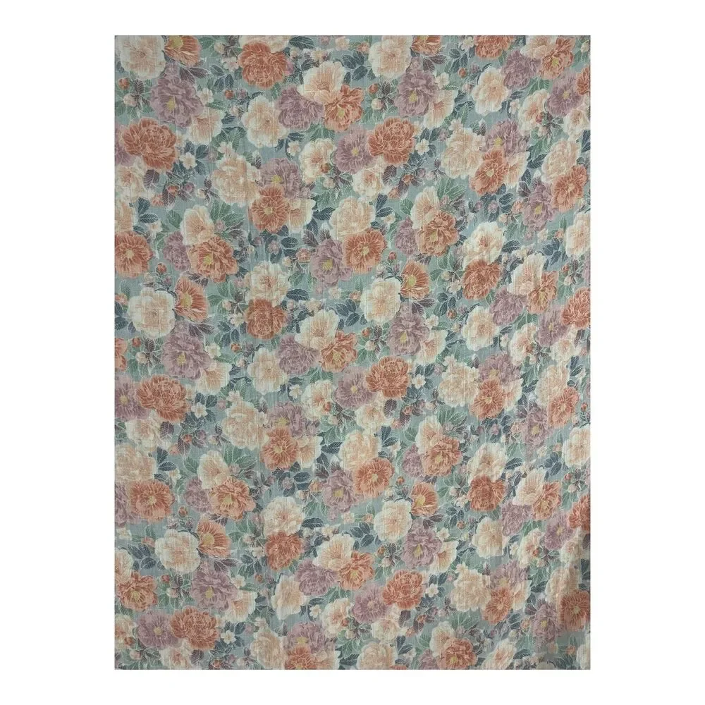 Angel Dear Camellia Swaddle Blanket Baby Muslin Cotton Viscose Floral